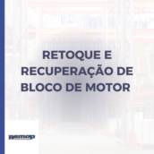 Retoque e recuperação de bloco de motor em Itapetininga