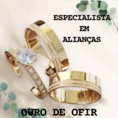 Especialista em Alianças – Ouro de Ofir Atelier da Jóia, Avaré, SP