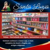 Velas - Variedade em tipos, tamanhos e cores – Avaré, SP