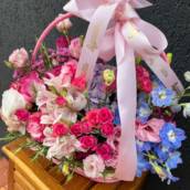 Cesta com Flores