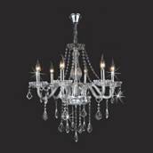 LUSTRE CANDELABRO DE CRISTAL