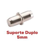 Suporte Duplo 5mm para prateleiras em Goiânia
