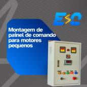 Painel de comando para motores pequenos em Itapetininga