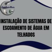 instalação de sistemas de escoamento de água em telhados em Itapetininga