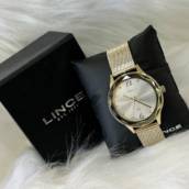 Relógio Feminino Grace Dourado - LRG4826L40
