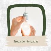 Troca de lâmpadas