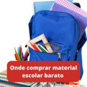 Onde comprar material escolar barato em Itapetininga?