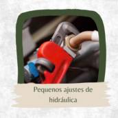 Pequenos ajustes de hidráulica