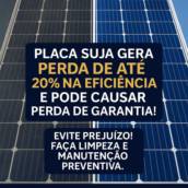 Manutenção e Limpeza de Placas Solares em São Manuel