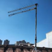 Antenas Proeletronic 38 elementos instalada para três pontos no Bairro João Ramalho em Santo André em 17/06/2025