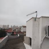 Antena Proeletronic 38 elementos instalada para cinco pontos no bairro Vila Scarpelli em Santo André em 01/07/2025