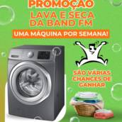 Gente isso é um sonho de consumo! Na Band fm você vai ter várias chances de ganhar a queridinha do momento UMA LAVA E SECA!