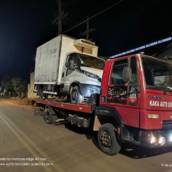 Serviço de guincho realizado entre Patrocínio Paulista/SP para Leme/SP
