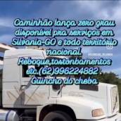 Caminhão Lança Zero Grau em Silvânia - Movimentação Pesada com Precisão