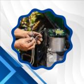 Instalação de motores de portão eletrônico 