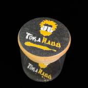 Pote de Vidro 100ml (Toka Hauú) em Salvador - Vedação com Tampa de Bambu e Personalidade em Um Só Produto
