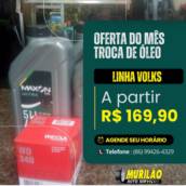 Troca de Óleo Linha Volks em Teresina – Desempenho e Proteção para seu Motor