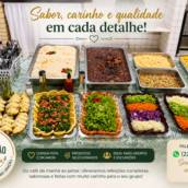 Tradicional feijoada mineira e acompanhamentos
