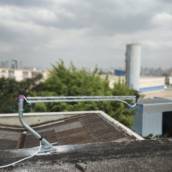 Antena Proeletronic 38 elementos instalada para três pontos no bairro Alzira Franco Santo André em 09/09/2025