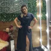 Vestido com Abertura Frontal M ao EXGG – Elegância em São Manuel