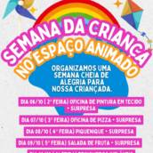 Semana da Criança no Espaço Animado