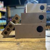 Ninho de Madeira para Pássaros 