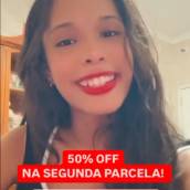 50% OFF na Segunda Parcela