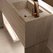 Lavatório Travertino Romano – Ninho Verde II, SP