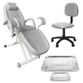 Maca Mecânica para Ginecologia – Brinde: 2 Bandejas de Inox