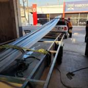 Portas de aço de enrolar manual