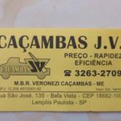 Entrega e coleta de caçambas