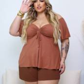 Blusa modelo Romantic