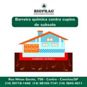 Barreira Química contra Cupins de Subsolo – Proteção Eficaz em São Manuel/SP