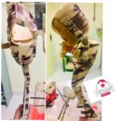 Próteses animais personalizadas para amputados