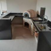 Pia e balcão Granito Preto São Gabriel em Tietê, SP