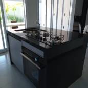 Pia/Balcão/ilha no Granito Preto São Gabriel