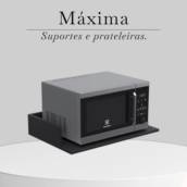 O( Suporte para microondas  ) é ideal para quem deseja decorar o ambiente , com  uma opção acessível e de  alta durabilidade. Sem esquecer da decoração .Um toque de funcionalidade , e bom gosto. pensado para os clientes , exigentes o suporte em MDF é produzido com matérias de móveis planejados - (MDF de 15 m ) Acabamentos em PVC de alta durabilidade, e já vai com passassem para fiação , buchas e parafusos para. Sua fixação . Dimensões :60 cm x 42  cm - largura 13,5 cm - altura Côr: disponível Material :  MDF Passagem para fiação ? Sim !( DUVIDAS FREQUENTES: )ENVIA? ( SIM ! )  Nas Compras Realizadas Online o Cliente tem a opção de Comprar com entrega.TEM OPÇÃO DE RETIRADA?  ( SIM ! )Os Clientes De BH e região tem a opção de retirada agendada na fabricação.FAZ SOB MEDIDA?  ( SIM ! )   Para orçamento de peças sob medida, consulte o atendimento diretamente no whatsapp.( Dúvidas Sugestões ou Pedidos )converse com o atendimento no whatsapp.ou e-mail.