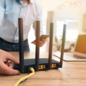 Configuração de roteador Wi-Fi