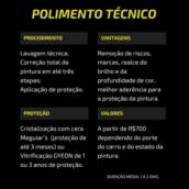 Polimento de faróis