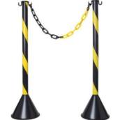 Pedestal zebrado