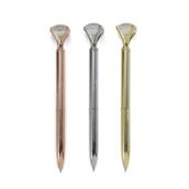 14555 Caneta Metal Diamante