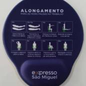 Mouse Pad Ref.107 Personalizado c/apoio de Pulso Ergonômico