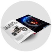 Revista apresentações e catálogos