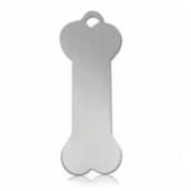 Chaveiro Chapinha Metálica COD 741 - C31 Ossinho Vertical