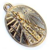 Chaveiro Medalha ou Pingente COD 532 - N. Sra. Aparecida 