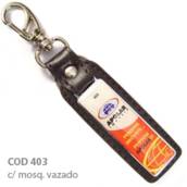 Chaveiro Couro Sintético COD 403
