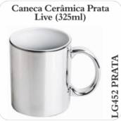 Canecas de Cerâmica Prata