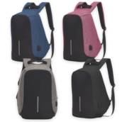 14290 Mochila Poliéster Anti-Furto USB