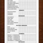 Comandas  - Bom para Bares, Restaurante, Salão, Controle de pedido etc
