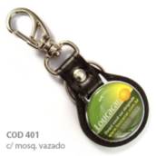 Chaveiro Couro Sintético COD 401